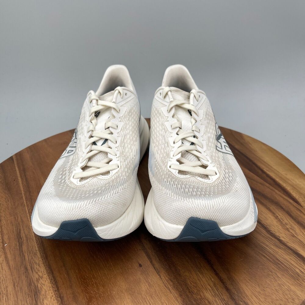 Hoka One One Mach 7 Mens Size 11 D White Road Running Comfort Walking Sneakers - Picture 2 of 9